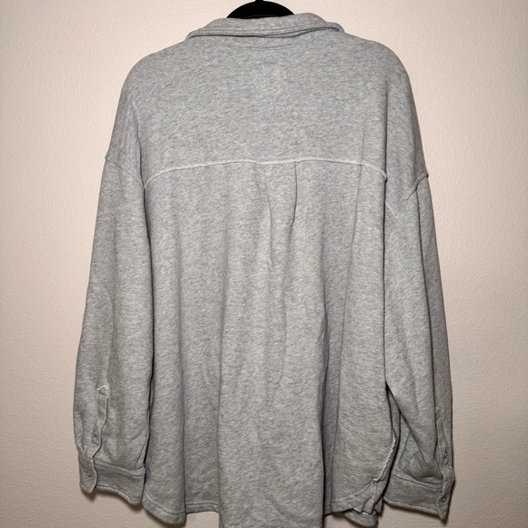 Aerie Lumberjane Oversized Fleece Shacket XL - Picture 3 of 6